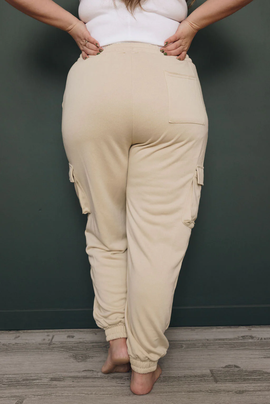 Nude Cargo Pants